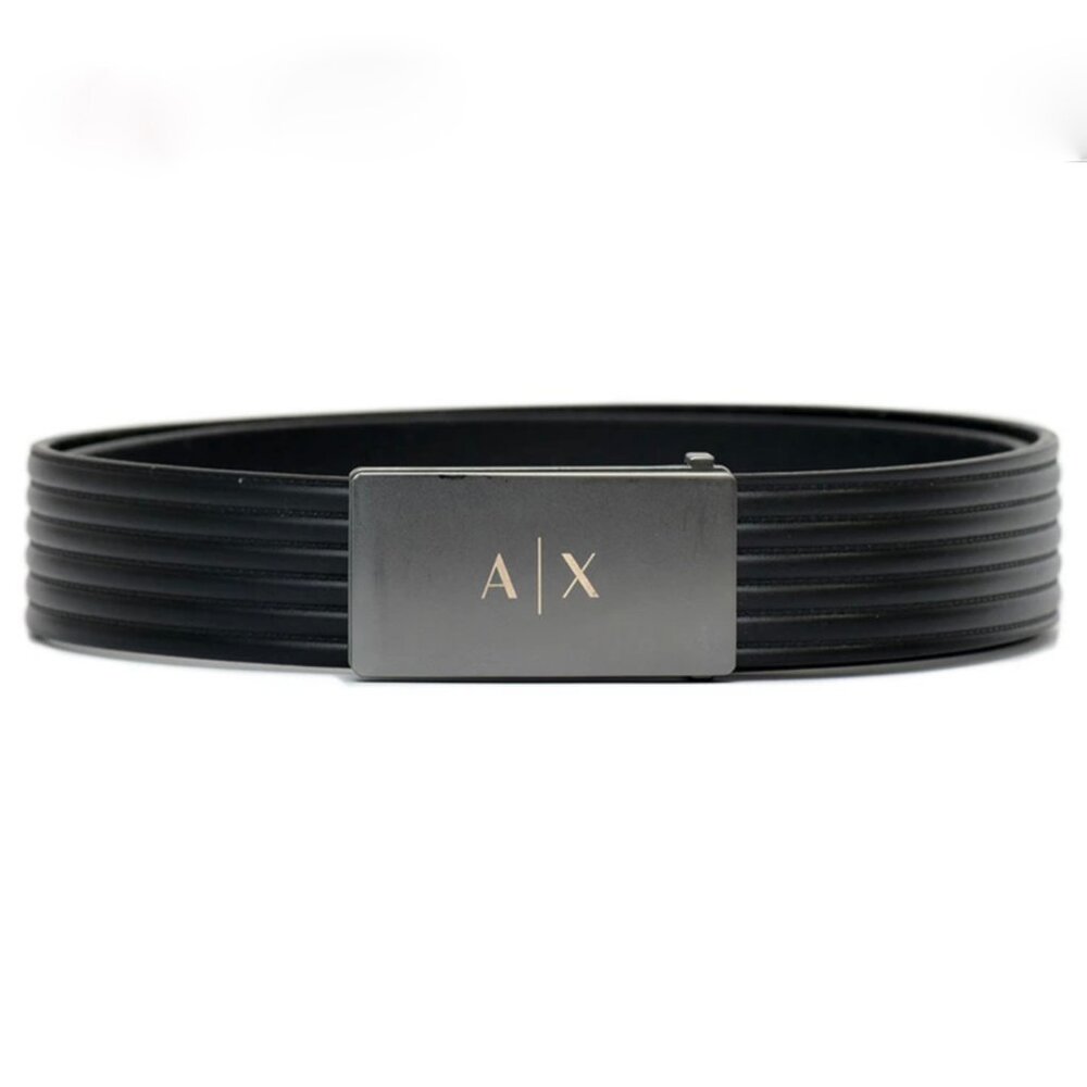 A/X Armani Exchange Plate Belt